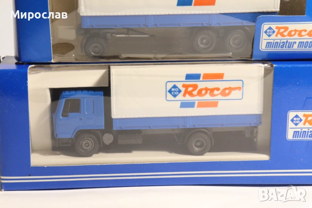 ROCO H0 1/87 VOLVO ВЛЕКАЧ РЕМАРКЕ КАМИОН МОДЕЛ, снимка 2 - Колекции - 53673779