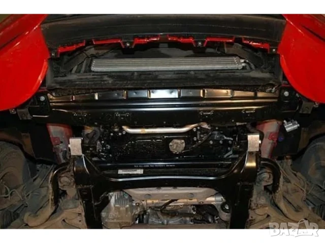 Метална кора под броня и двигател Audi Q7 2006г – 2015г, снимка 4 - Аксесоари и консумативи - 51044218