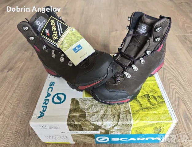 Дамски туристически обувки SCARPA ZG Pro GTX, номер 39, снимка 1 - Други спортове - 47950906