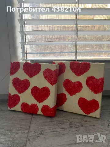 Подарък за Свети Валентин, снимка 2 - Декорация за дома - 53377648