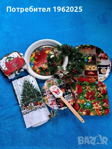 Коледна и новогодишна украса , снимка 2 - Коледни подаръци - 52351540