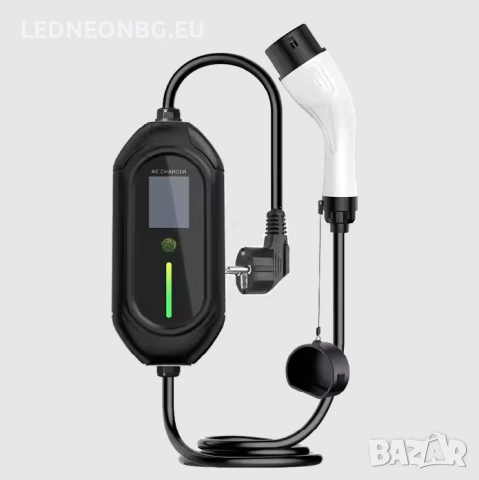 3.5 kW Преносимо EV Зарядно Устройствo за Електромобили тип 2, 16A, за Шуко Контакт