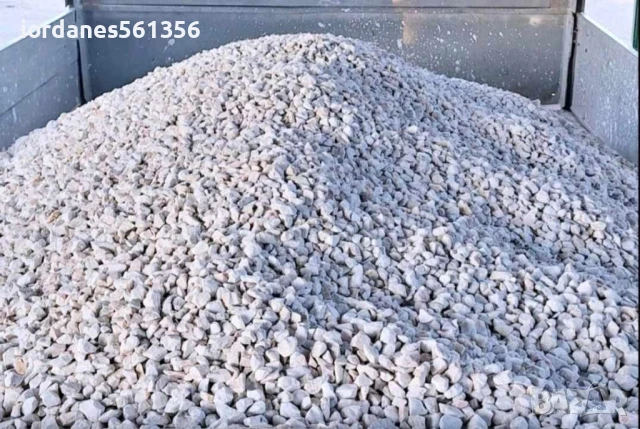 Бял Чакъл от Бял Камък за украса и Декорация на градинки дворни площи, снимка 6 - Градински мебели, декорация  - 50778044