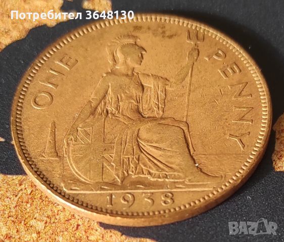 Монети Великобритания [1938,1940,1947] Крал Georgivs VI