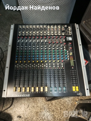 SAYNDCRAFT MIXER SPIRIT M 8 за ВРАЖДАНЕ ВАВ КЕИС РАБОТЕЩТ ОРЕГИНАЛНИ. СЪСТОЯНИЕ , снимка 10 - Ресийвъри, усилватели, смесителни пултове - 54052669