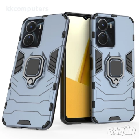 vivo Y16 4G Удароустойчив Ring Holder Калъф и Протектор, снимка 13 - Калъфи, кейсове - 50741872