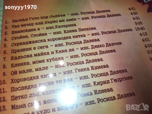 БГ НАРОДНИ ПЕСНИ-ЦД 0610251537, снимка 15 - CD дискове - 51962807