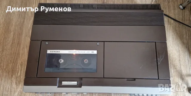 Рядък Siemens VHS Videocord FM355 De Luxe 1983 Japan, снимка 8 - Плейъри, домашно кино, прожектори - 47202988