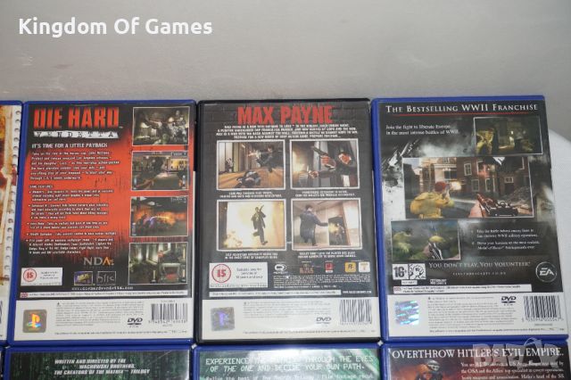 Игри за PS2 Mortal Kombat/Judge Dredd/Die Hard/Max Payne/Black/Beverly Hills Cop/Wolfenstein, снимка 10 - Игри за PlayStation - 43650597