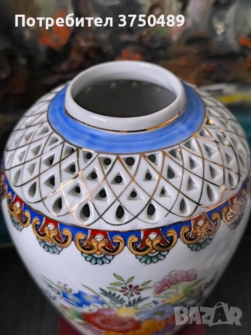 Ваза в японски стил, снимка 3 - Вази - 54281513