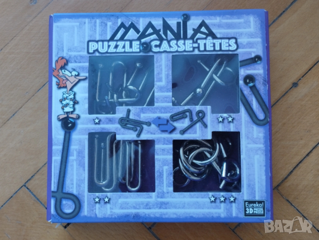 3D метални логически пъзели