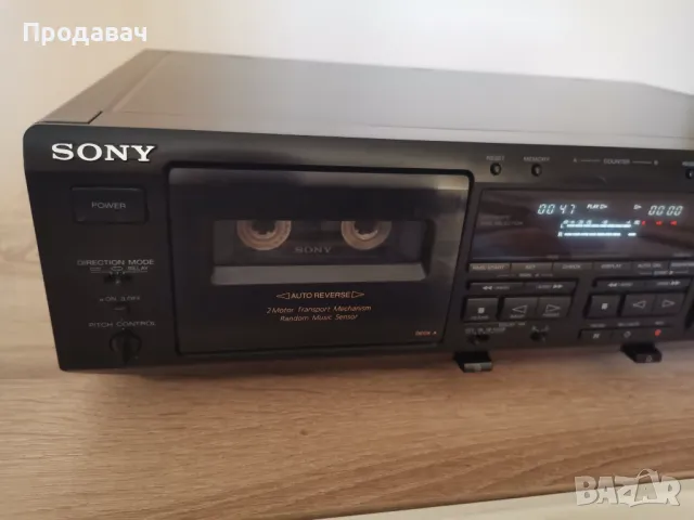 Касетен дек Sony tc we505, снимка 3 - Декове - 48616823