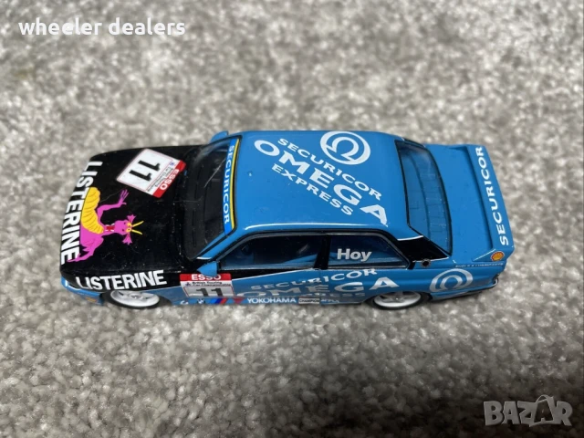 Метална количка Atlas BMW M3 E30 1/43, снимка 6 - Колекции - 50835720