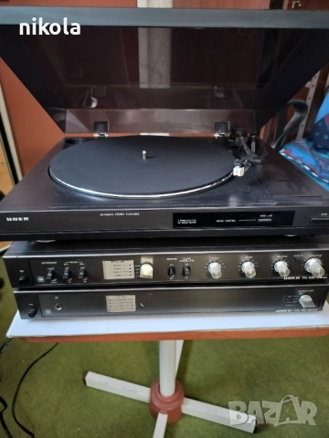 Перфектен сет UHER:Предусилвател стъпало и грамофон-430лв, снимка 2 - Аудиосистеми - 52118049