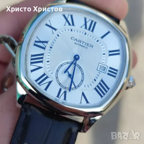 Мъжки луксозен часовник Cartier , снимка 3 - Мъжки - 47027238