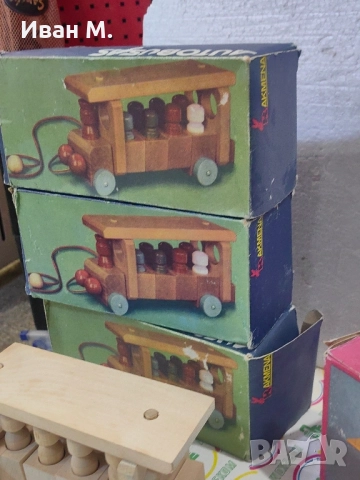 дървени чисто нови играчки, снимка 4 - Други - 52411305