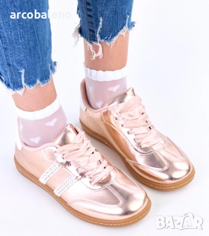 Дамски маратонки Madres със сатенени връзки, 3цвята , снимка 6 - Маратонки - 51862346