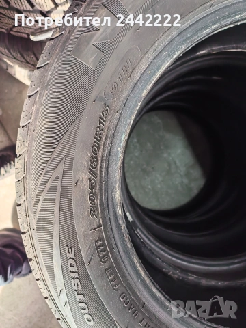 205/60-15, снимка 2 - Гуми и джанти - 53914978