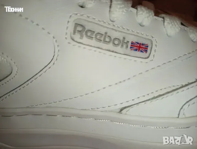 REEBOK Оригинал Високи Дамски Нови Маратонки от Естествена Кожа 39, снимка 5 - Маратонки - 48300525