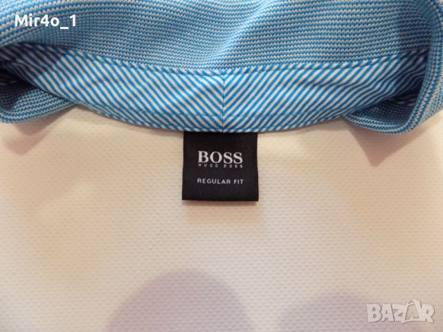 Тениска hugo boss блуза потник блуза фанела риза яка оригинал мъжка XL, снимка 5 - Тениски - 46174692