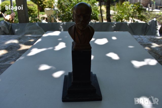 Съветски бюст на ЛЕНИН МАСИВНА БРОНЗОВА статуетка Паметник 1955 г. ОРИГИНАЛНА статуя, снимка 1 - Други ценни предмети - 45595353
