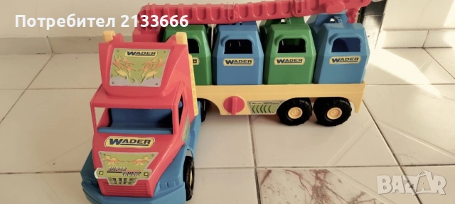 Камион за смет Wader, снимка 2 - Коли, камиони, мотори, писти - 53231510