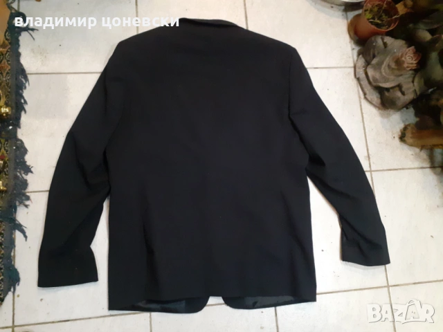 Мъжко елегантно сако,цвят черен, снимка 5 - Други - 53607734