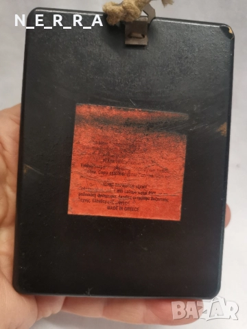 Гръцка икона със сребро, снимка 2 - Икони - 52616484