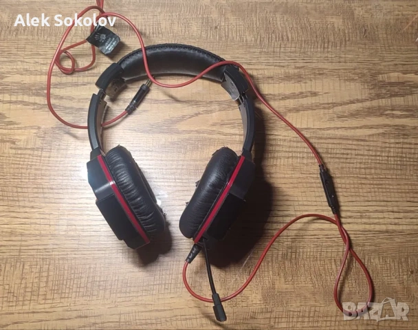 Геймърски слушалки Bloody (A4Tech) с микрофон