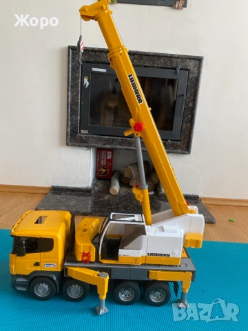 Детски кран на камион, снимка 3 - Коли, камиони, мотори, писти - 54244032