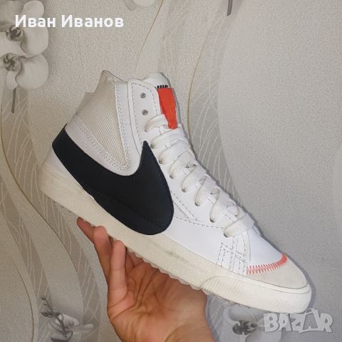 Оригинални маратонки  NIKE BLAZER MID '77 JUMBO  номер 48-48,5, снимка 10 - Маратонки - 41102804