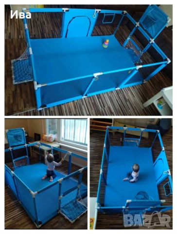 НОВИ! Голяма детска кошара за игра + подарък (топки) /ограда/ заграждение за бебе / дете, снимка 3 - Кошарки - 33512569