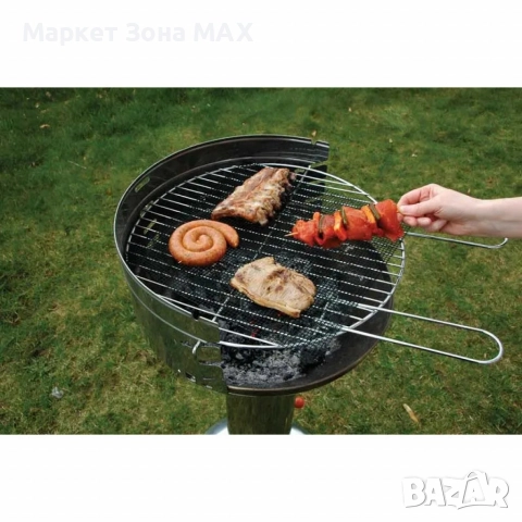 Постелка за барбекю BBQ NoStik, 32x32см., до 260°,  черен, в кутия, снимка 3 - Барбекюта - 52934272