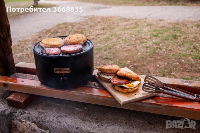 Барбекю на дървени въглища, снимка 3 - Барбекюта - 52647224
