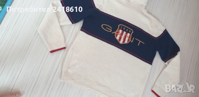 Gant  Wool Knit Turtleneck Mens Size 2XL НОВО! ОРИГИНАЛ! Мъжко Вълнено Поло - Пуловер!, снимка 8 - Пуловери - 52399828