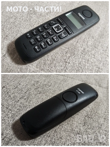 Безжичен Телефон Gigaset A120 / БЕЗ ЗАРЯДНО! , снимка 3 - Резервни части за телефони - 52179722