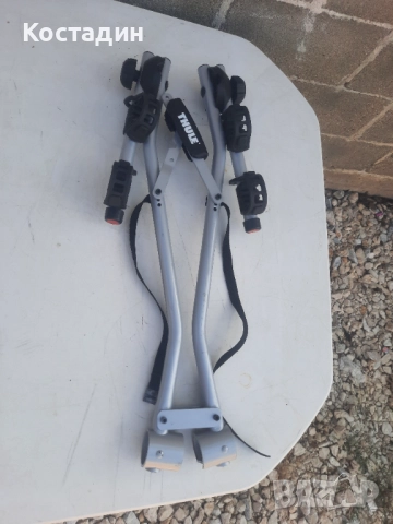 Багажник за 2 колела Thule Xpress за теглич, снимка 4 - Аксесоари и консумативи - 52866173