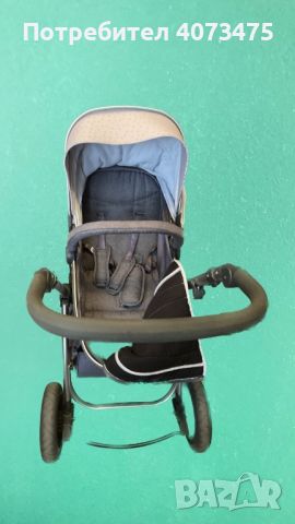Комбинирана бебешка количка Lorelli, снимка 5 - Детски колички - 45386278