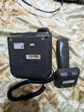 Стационарен телефон Alcatel, снимка 2 - Стационарни телефони и факсове - 44949072