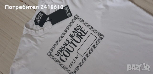 Versace Jeans Couture Cotton Regular Fit Mens Size XL НОВО! ОРИГИНАЛ! Мъжка Тениска!, снимка 1 - Тениски - 53904574
