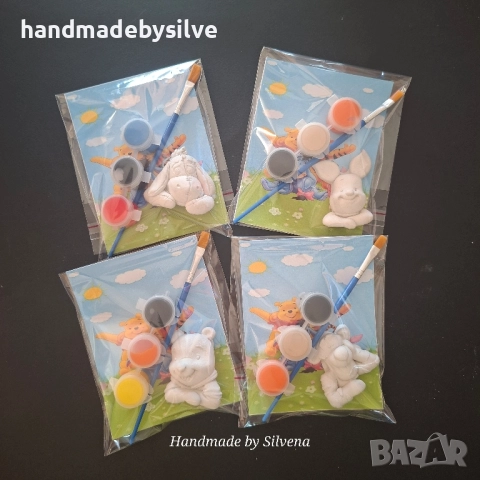 гипсови фигурки за оцветяване