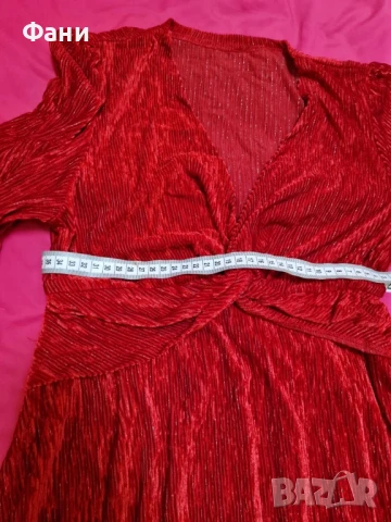 Официална нова червена рокля , снимка 4 - Рокли - 51168434