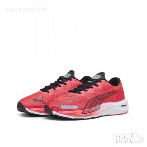 Маратонки PUMA Velocity Nitro 2 Running Shoes Fire Orchid/Black, снимка 3 - Маратонки - 46608512