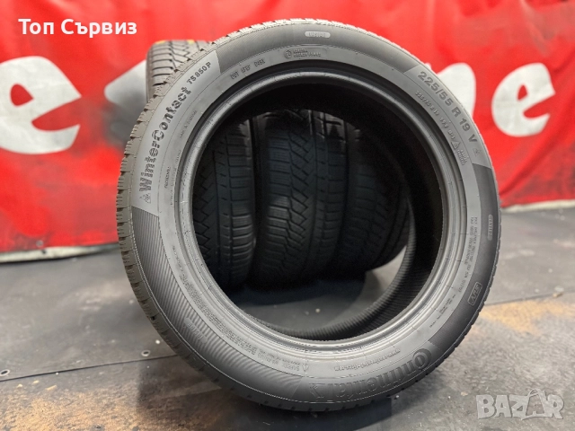 225 55 19, Зимни гуми, Continental WinterContactTS850P, 4 броя, снимка 5 - Гуми и джанти - 52564767