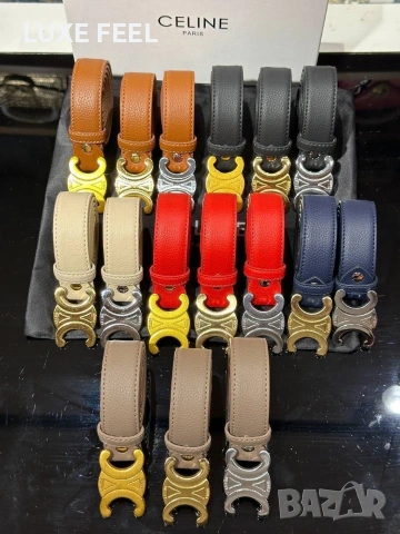 Дамски  Колани - Естествена Кожа ⚜️ CELINE 