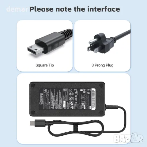 280W зарядно за лаптоп MSI Creator Z17 Z16 Raider GE66 GE78 GE76 GE68, 14A/20V AC, A18-280P1A, снимка 3 - Друга електроника - 49885907