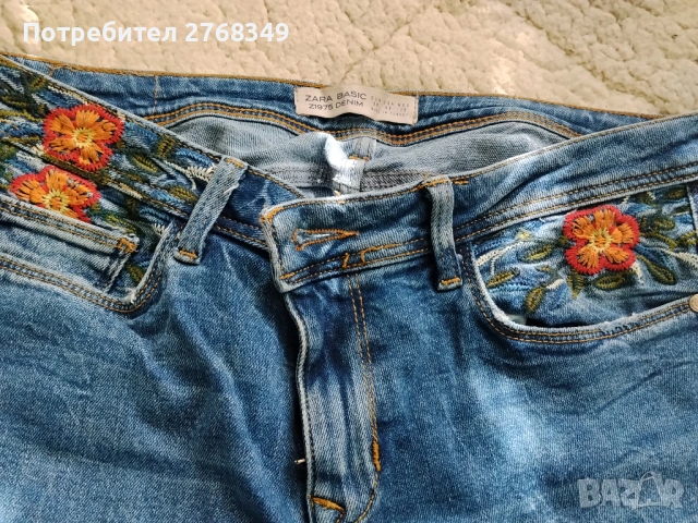 Дамски дънки Zara , снимка 2 - Дънки - 53834000