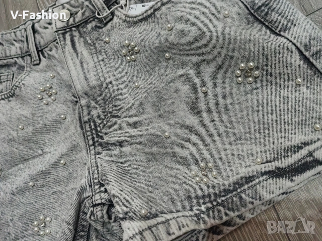 Къс дънков панталон , снимка 3 - Къси панталони и бермуди - 53300845