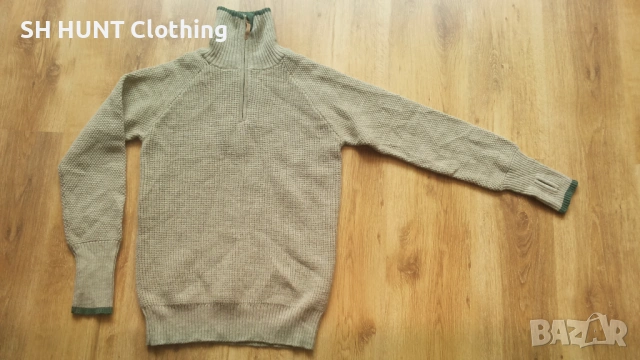 Vikafjell Sweater 100% Wool размер M за лов риболов туризъм вълнена блуза - 2528