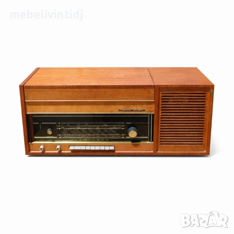 Ретро радиограмофон Rema 2080 Phono, снимка 2 - Антикварни и старинни предмети - 53762953